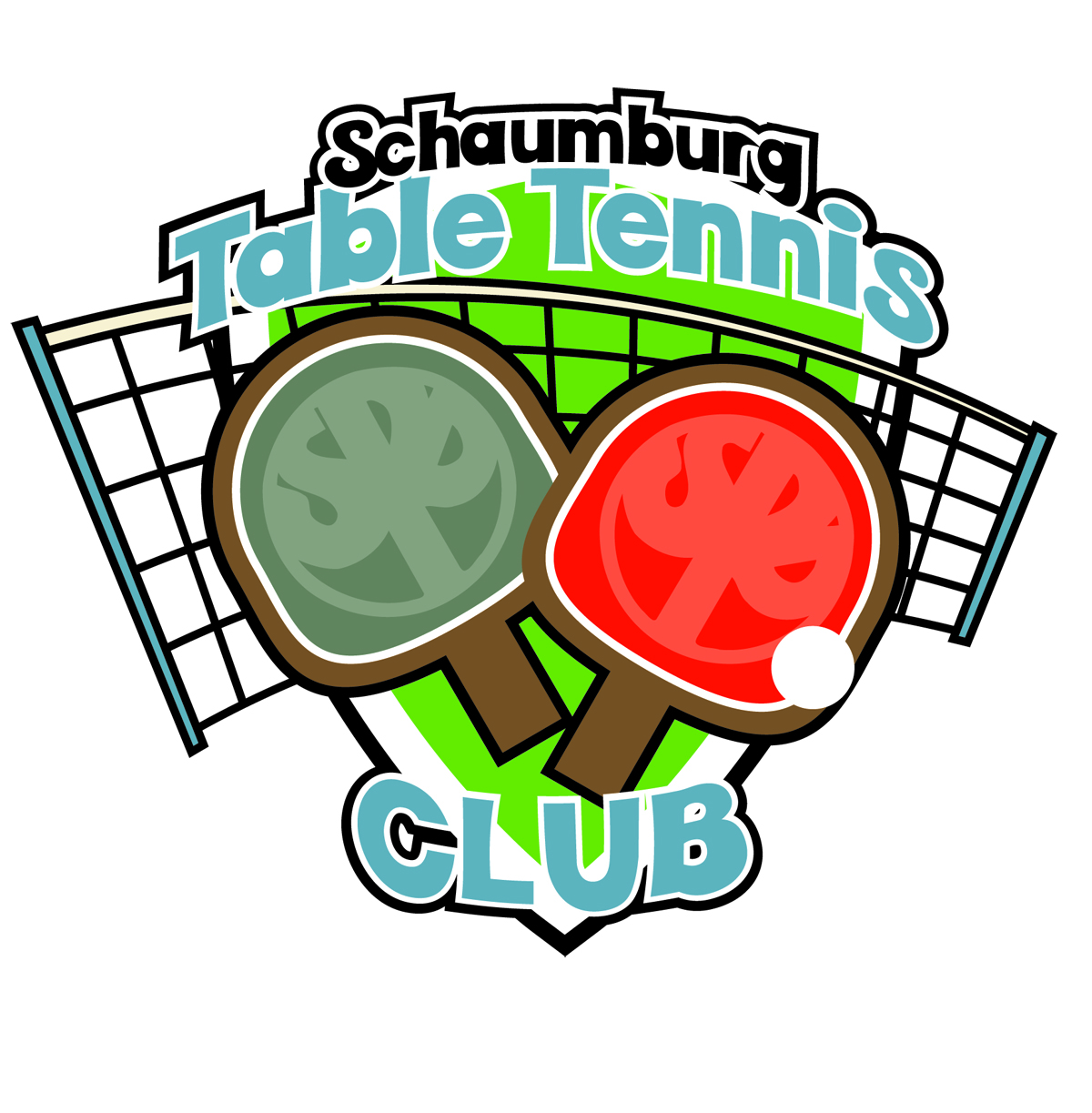 Schaumburg Table tennis club logo